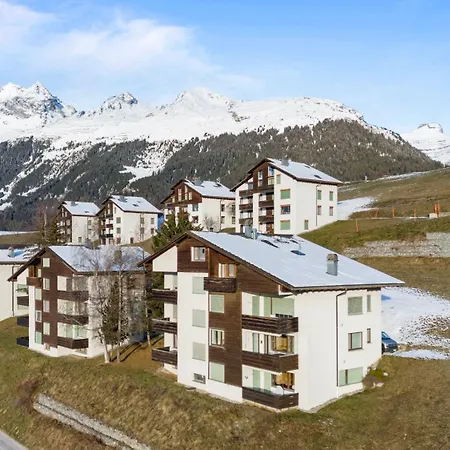 公寓 Aussicht Mit Poolbereich In Skiregion Brigels