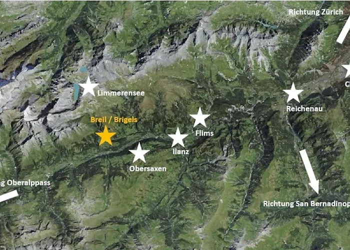 Apartament Aussicht Mit Poolbereich In Skiregion Brigels