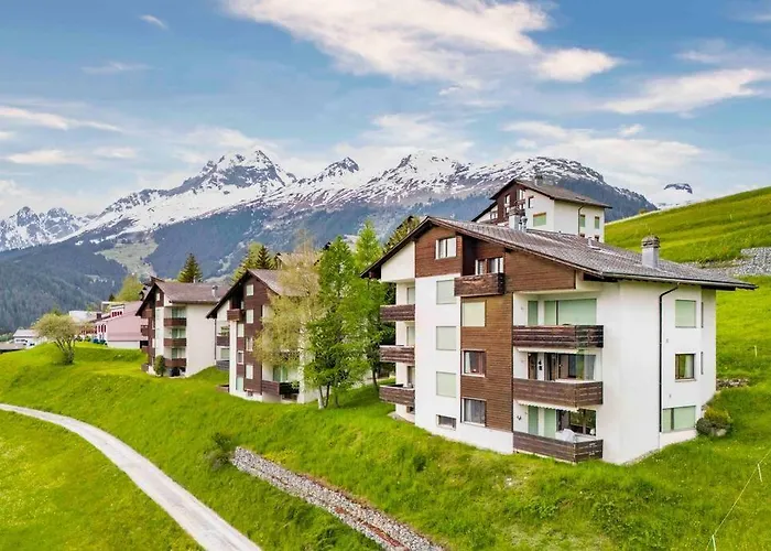Appartement Aussicht Mit Poolbereich In Skiregion Brigels *