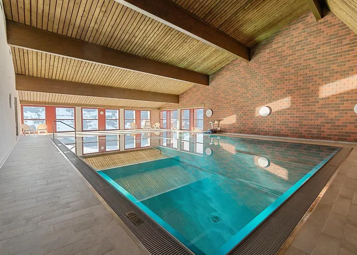 Aussicht Mit Poolbereich In Skiregion Brigels Appartement Breíl