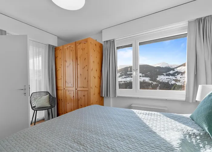 Aussicht Mit Poolbereich In Skiregion Brigels Apartamento Breíl