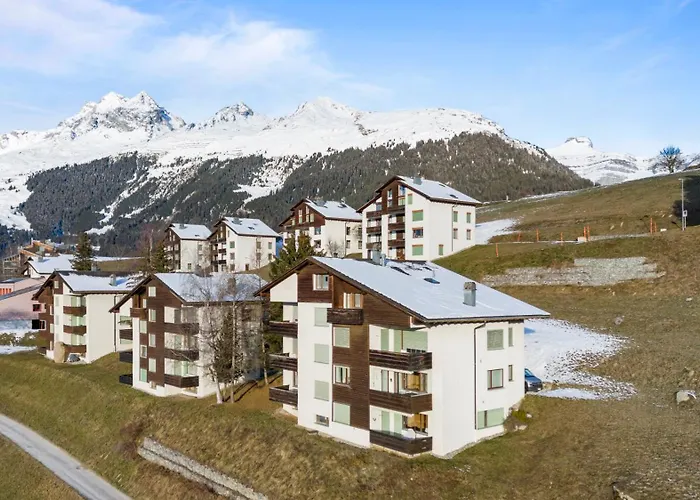 Apartamento Aussicht Mit Poolbereich In Skiregion Brigels